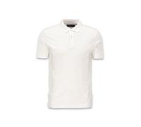 Poloshirt MARC O'POLO "aus weicher Bio-Baumwolle", Herren, Gr. XL, silky weiß, Obermaterial: 100% Baumwolle, unifarben, regular fit, Shirts (42923811-XL) silky weiß
