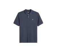 Poloshirt MARC O'POLO "aus reiner Bio-Baumwolle", Herren, Gr. XL, faded blau, Obermaterial: 100% Baumwolle, unifarben, regular fit, Rippbündchen, Shirts (40498662-XL) faded blau
