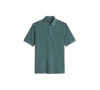 Poloshirt MARC O'POLO, Herren, Gr. XL, midnight moss, Piqué, Obermaterial: 100% Baumwolle, unifarben, regular fit hüftlang, Rundhals, Shirts, weiches Tragegefühl, regular Fit, Logopatch auf der Brust