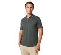 Poloshirt MARC O'POLO "aus weicher Bio-Baumwolle", Damen, Gr. XL, mangrove, Obermaterial: 100% Baumwolle, unifarben, regular fit, Shirts (66987301-XL) mangrove