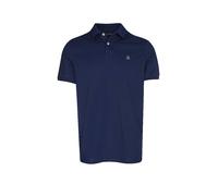 Marc O'Polo Poloshirt aus reiner Bio-Baumwolle Herren Regular Fit Blau (Iris Ink) Gr. S