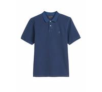 Marc O'Polo Herren Kurzarm-Poloshirt aus Bio-Baumwolle klassisch, Blau (Iris Ink), XXL