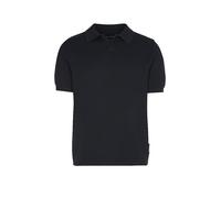 Strickpullover MARC O'POLO "aus reiner Bio-Baumwolle", Herren, Gr. S, schwarz navy, Obermaterial: 100% Baumwolle, unifarben, Pullover Strickpullover (31515105-S) schwarz navy