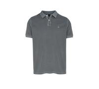 Poloshirt MARC O'POLO "aus Bio-Baumwolle", Herren, Gr. L, skipping stone, Obermaterial: 100% Baumwolle, unifarben, regular fit, Strickbündchen, Shirts (32339306-L) skipping stone