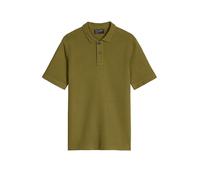 Poloshirt MARC O'POLO "mit feiner Struktur", Herren, Gr. XXL, fresh seaweed, Obermaterial: 98% Baumwolle, 2% Elasthan, unifarben, regular fit, Rippbündchen, Shirts (74984961-XXL) fresh seaweed