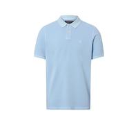 Marc O'Polo Poloshirt Piqué Dusted Blau - Grösse L - Herren - Modern Fit - Bio-Baumwolle -