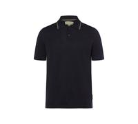 Kurzarmpullover MARC O'POLO "aus reiner Bio-Baumwolle", Herren, Gr. XL, blau (deep night blau), Obermaterial: 100% Baumwolle, unifarben, Kurzarm, Pullover (83093407-XL) deep night blau