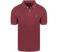 Marc O'Polo Poloshirt Piqué Acai Rot - Grösse M - Herren - Bekleidung - Modern-fit - Bio-Baumwolle -