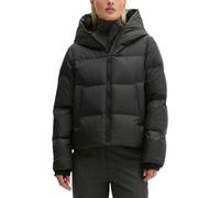 Daunenjacke MARC O'POLO, Damen, Gr. 38, schwarz, Web, Obermaterial: 100% Polyester. Futter: 100% Polyester. Wattierung: 70% Daunen, 30% Federn, regular fit hüftlang, Rippstrickbündchen, Jacken Daunenj