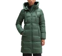 Daunenmantel MARC O'POLO, Damen, Gr. 36, quiet pine, Obermaterial: 100% Polyester. Futter: 100% Polyester. Wattierung: 70% Daunen, 30% Federn, Mäntel Daunenmantel, mit 2-Way-Zipper und Label-Band an d