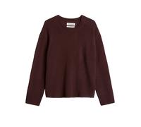 Marc O'Polo Loose Fit Pullover aus reiner Wolle in Dunkelrot, Größe M