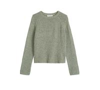 Marc O'Polo Rundhalspullover aus Bändchengarn Damen Oversize fresh sage 70/30 Baumwolle/Polyester XL