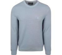 Marc OߴPolo Herren Strickpullover mit Rundhalsausschnitt Regular Fit, Blau (Meltwater), XXL