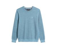 Marc O'Polo Pullover Herren M20502360074 Baumwolle Rundhals Aqua Melange L