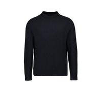 Rundhalspullover MARC O'POLO "aus weichem Schurwoll-Mix", Herren, Gr. L, schwarz, Obermaterial: 62% Schurwolle, 20% Baumwolle, 18% Polyamid, unifarben, casual, Rundhals, Langarm, Pullover (18353649-L)