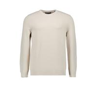 Marc O'Polo Pullover Herren Slim Fit Rundhals Baumwolle beige, L