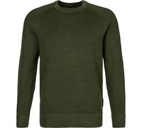 Marc O'Polo Pullover Herren Slim Fit Rundhals Baumwolle grün, XXL