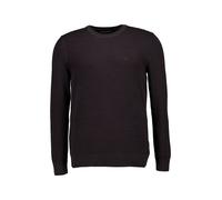 Marc O'Polo Pullover Herren Slim Fit Rundhals Baumwolle schwarz, XXL