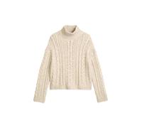 Marc O'Polo Pullover, longsleeve, stand-up collar, cable stitch Damen - NATURAL STONE XS NATURAL STONE