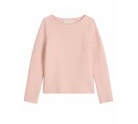 Strickpullover MARC O'POLO "aus Bio-Baumwolle", Damen, Gr. XS, rosa (pastel rose), Obermaterial: 100% Baumwolle, unifarben, casual, U-Boot-Ausschnitt, Langarm, Pullover (75336028-XS) pastel rose