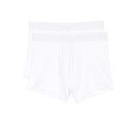 Marc O´Polo Men's Iconic Rib 2-Pack Boxer Shorts, White, Extra Large