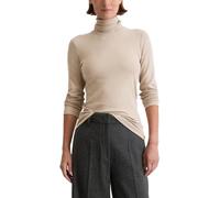 Marc O'Polo Langarmshirt Damen Rollkragen Slim Fit Chalky Mauve XS