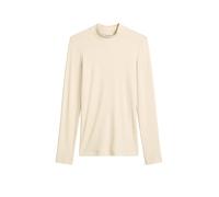 Langarmshirt MARC O'POLO "aus TENCEL™ Modal-Baumwolle-Mix", Damen, Gr. XL, natural stone, Obermaterial: 46% Modal, 46% Baumwolle, 8% Elasthan, unifarben, Basic, regular fit, Langarm, Shirts (76956721-