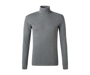 Marc O'Polo Rollkragenshirt Herren Slim Fit Langarm Baumwolle grau, XXL