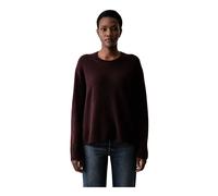 Marc O'Polo Loose Fit Pullover aus reiner Wolle in Dunkelrot, Größe S