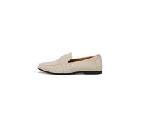 Loafer MARC O'POLO "aus weichem Velours-Rindleder", Damen, Gr. 39, grau silk, Obermaterial: 100% Leder (Ziege), unifarben, Schuhe Loafer (32400869-39) grau silk