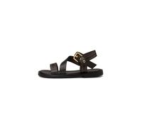 Sandale MARC O'POLO "aus edlem Rindleder", Damen, Gr. 38, braun (burnt coffee), Obermaterial: 100% Leder, unifarben, Schuhe Sandale (87971451-38) burnt coffee