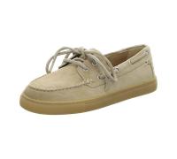 Bootsschuh MARC O'POLO "aus weichem Veloursleder", Damen, Gr. 39, dusty sand, Obermaterial: 100% Leder (Rind), unifarben, Schuhe Bootsschuh (16312607-39) dusty sand