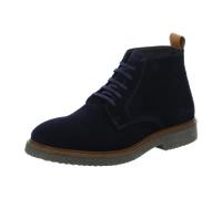 Stiefelette MARC O'POLO "aus softem Velours-Rindleder" Gr. 43, blau Damen Schuhe (42990644-43) blau