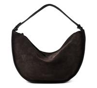 Marc O'Polo Leder Schultertasche Umhängetasche Aamu Hobo Bag Burnt Coffee dunkelbraun
