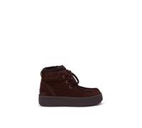 Marc O'Polo Stiefelette Pia aus weichem Veloursleder Obermaterial 100% Leder Damen Braun Gr. 42