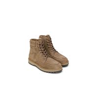 Marc O'Polo Herren Schuhe LACE UP BOOTIE aus Leder, taupe, Gr. 43EU