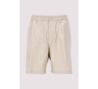 Shorts MARC O'POLO "aus TENCEL™ Lyocell -Leinen-Mix", Herren, Gr. 32, Normalgrößen, light oat, Obermaterial: 52% Lyocell, 26% Leinen, 22% Baumwolle, unifarben, relaxed fit normal, Hosen Shorts (571308