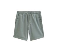Shorts MARC O'POLO "aus weicher Bio-Baumwolle", Herren, Gr. L, Normalgrößen, skipping stone, Obermaterial: 100% Baumwolle, unifarben, regular fit kurz, Hosen Shorts (52107066-L) skipping stone