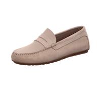 Mokassin MARC O'POLO "aus Velours-Rindleder", Damen, Gr. 40, dusty sand, Obermaterial: 100% Leder (Rind), unifarben, Schuhe Mokassin (17153829-40) dusty sand