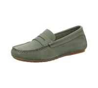 Marc O'Polo Slipper für Damen aus Italien, Spanien und Portugal für Damen, grün, Größe 39 EU