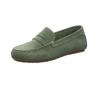 Marc O'Polo Slipper für Damen aus Italien, Spanien und Portugal für Damen, grün, Größe 40 EU