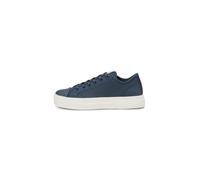 Sneaker MARC O'POLO "im klassischen Vulka-Look", Damen, Gr. 36, blau (m890), Obermaterial: 100% Baumwolle, unifarben, Schuhe Sneaker (89787812-36) m890