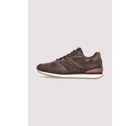 Sneaker MARC O'POLO "aus weichem Veloursleder", Damen, Gr. 38, mossy earth, Obermaterial: 100% Leder, unifarben, Schuhe Sneaker (54364105-38) mossy earth
