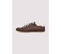 Sneaker MARC O'POLO "aus leichtem Material-Mix", Herren, Gr. 37, burnt coffee, Obermaterial: 90% Leder (Rind), 10% Polyamid, unifarben, Schuhe Sneaker (21197329-37) burnt coffee