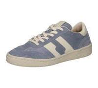 Sneaker MARC O'POLO "mit Struktur-Akzenten", Damen, Gr. 39, high sky, chalky sand, Obermaterial: 96% Leder (Rind), 4% Polyester, unifarben, Schuhe Sneaker (13233742-39) high sky, chalky sand