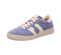 Sneaker MARC O'POLO "mit Struktur-Akzenten", Damen, Gr. 37, high sky, chalky sand, Obermaterial: 96% Leder (Rind), 4% Polyester, unifarben, Schuhe Sneaker (13233742-37) high sky, chalky sand