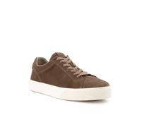 Marc OߴPolo Herren Sneaker flach aus Leder Low Top, Braun (Dark Taupe), 44