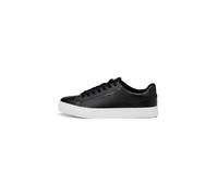 Sneaker MARC O'POLO "aus fein genarbtem Rindleder", Herren, Gr. 40, schwarz, Obermaterial: 100% Leder, unifarben, Schuhe Sneaker (85143327-40) schwarz
