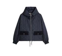 Marc O'Polo Oversized Steppjacke mit Kapuze in Marine, Größe 38