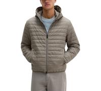 Outdoorjacke MARC O'POLO "mit leichter Wattierung von Unifi REPREVE", Herren, Gr. XL, beige (graphite dust), Obermaterial: 100% Polyester. Futter: 100% Polyester, unifarben, regular fit, elastischer B